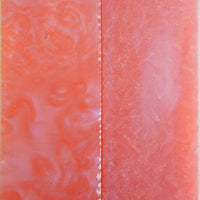 Pink Sky Acrylester #29 (2 pc) Knife Scales 1/4" x 1 1/2" x 5" - 0840 - Wood Acrylic Supply