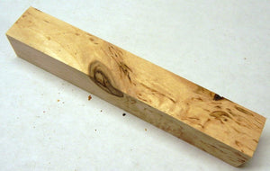 Birch Masur (1 pc) Pen/Reel Blank 1"sq x 6" - 1282 - Wood Acrylic Supply