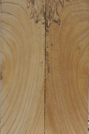 Chinaberry (2 pc) Knife Scales  3/8"x2"x6"    001 - Wood Acrylic Supply