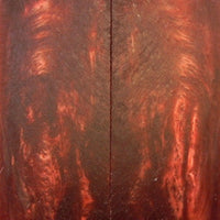 Crushed Cranberry Acrylester #05 (2 pc) Knife Scaless 3/8" x 2" x 6" - 1761