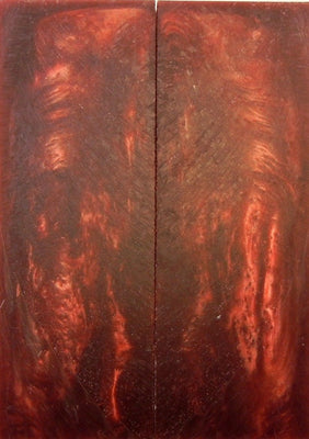 Crushed Cranberry Acrylester #05 (2 pc) Knife Scaless 3/8