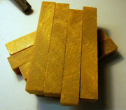 Golden Swirl Acrylester (1 pc) Pen Blank 3/4"sq x 5" - 1009 - Wood Acrylic Supply