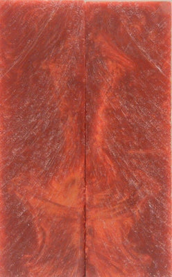 Golden Red Acrylester #14 (2 pc) Knife Scales  3/16