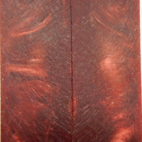 Crushed Cranberry Acrylester #05 (2 pc) Razor Knife Scales 3/16" x 2" x 6 - 1341 - Wood Acrylic Supply
