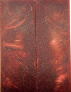 Crushed Cranberry Acrylester #05 (2 pc) Razor Knife Scales 3/16" x 2" x 6 - 1341 - Wood Acrylic Supply