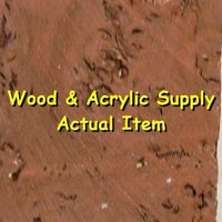 Resin Burl African (1 pc) Inlay/Thin 3/8x2x6 5448