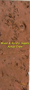 Resin Burl African (1 pc) Inlay/Thin 3/8x2x6 5448