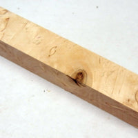 Birch Masur Cross Cut (1 pc) Pen/Reel Blank 1"sq x 5" - 1296 - Wood Acrylic Supply