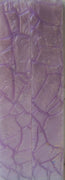 Light Violet Designed Acrylic (2 pc) Knife Scaless 3/16" x 1" x 6" - 0421