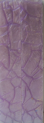 Light Violet Designed Acrylic (2 pc) Knife Scaless 3/16