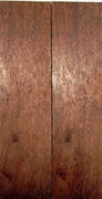 Granadillo Figured (2 pc) Knife Scales 1/4" x 1 1/2" x 6" - 1153 - Wood Acrylic Supply