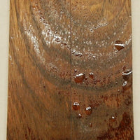 Zebrawood Stabilized (2 pc) Knife Scaless 3/8" x 2" x 6" - 2372