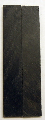 Solid Black Inlace Acrylester sc1 (2 pc) Knife Scaless 3/16