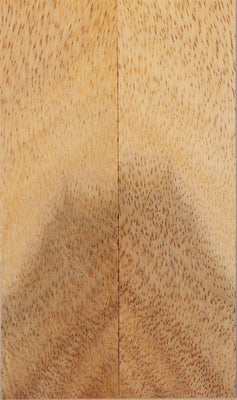 Monkey Pod Figured (2 pc) Knife Scale  1/4