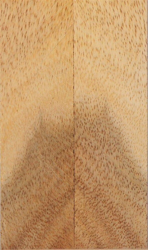 Monkey Pod Figured (2 pc) Knife Scale  1/4"x1 1/2"x6"    103 - Wood Acrylic Supply