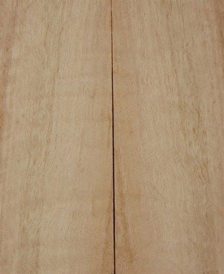 Eucalyptus Curly 2 pc Pistol Grip/Knife Scaless  3/8