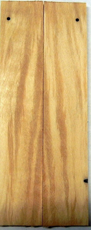 Box Elder Stabilized (2 pc) Knife Scales 3/16" x 1" x 5" - 1213 - Wood Acrylic Supply
