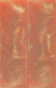 Tangerine & Gold Acrylester #62 2 pc Knife Scale  1/4"x1 1/2"x5"      002 - Wood Acrylic Supply