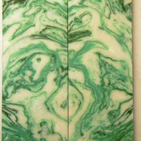 Spring Mist Acrylester #46 (2 pc) Knife Scales 3/8" x 1 1/2" x 5" - 1573 - Wood Acrylic Supply