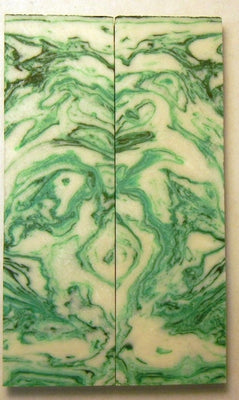 Spring Mist Acrylester #46 (2 pc) Knife Scales 3/8