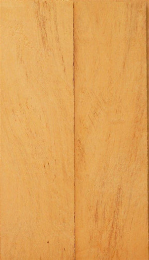 Katalox Spalted Sapwood (2 pc) Knife Scale  1/4"x1 1/2"x6"    AP4 - Wood Acrylic Supply