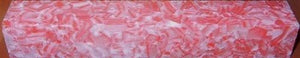 Cherry Berry  Premium Acrylic. 1 pc Pen Blank Short 3/4" x 2 7/8" to 3 7/8" B