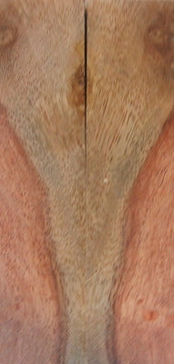 Afzelia Burl w Sap (2 pc) Knife Scales 3/8