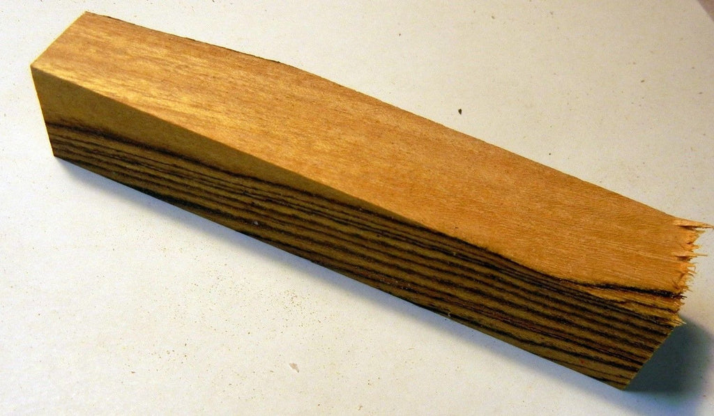 Bocote Figured (1 pc) Pen/Reel Blank 1"sq x 5" - 1055 - Wood Acrylic Supply