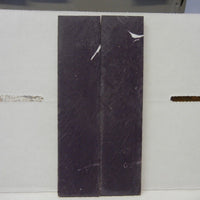 Alumilit Purple w White Streak (2 pc) Knife Scaless 1/4" x 1 1/2" x 6" - 7810