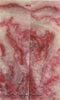 Cherry Ohio State Inlace Acryl 2 pc Knife Scales  1/4"x1 1/2"x5"      008