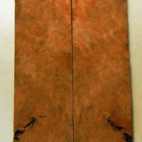 Coolabah Burl (2 pc) Knife Scales 3/8" x 1 1/2" x 6" - 1850 - Wood Acrylic Supply