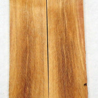 Box Elder Stabilized (2 pc) Knife Scaless 3/16" x 1" x 5" - 2392