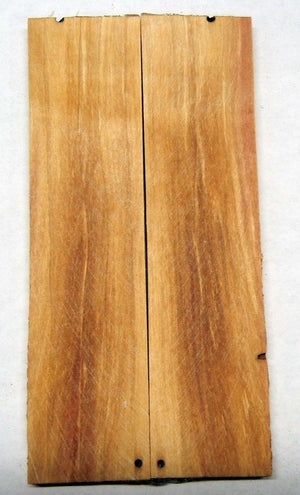 Box Elder Stabilized (2 pc) Knife Scaless 3/16" x 1" x 5" - 2392