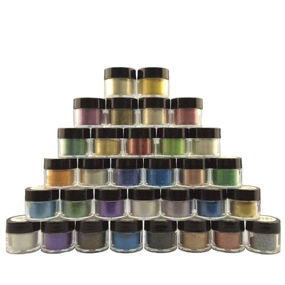 Alumidust Alumilite 1 - 3 Gram Jar of Blue Green RM - Wood Acrylic Supply