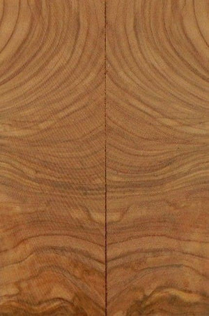 Chinaberry (2 pc) Mini Knife Scales  3/16"x1"x3"    002 - Wood Acrylic Supply