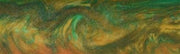 1 1/2" x 1 1/2" x 2 7/8" Bottle Stopper Green & Gold Acrylester #49 - Wood Acrylic Supply