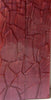 Burgundy Designed Acrylic (2 pc) Knife Scaless 3/16" x 1 1/2" x 6" - 0424