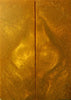 Golden Swirl Acrylester (2 pc) Razor Knife Scales 3/16" x 2" x 6" - 1014 - Wood Acrylic Supply
