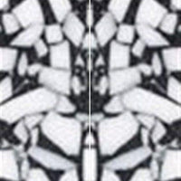 Dalmation Acrylic 46 2 pc Mini Knife Scale  3/16"x3/4"x5" - Wood Acrylic Supply