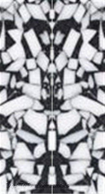 Dalmation Acrylic 46 2 pc Mini Knife Scale  3/16