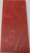 Golden Red Acrylester #14 (2 pc) Mini Knife Scaless  3/16"x1"x5"    002
