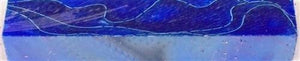 Blueberry Mesh Acrylic. #35 1 pc Pen Blank Short 3/4" x 2 7/8" to 3 7/8"