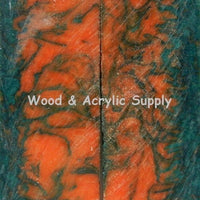 Emerald City Acrylester #58 (2 pc) Knife Scales  1/4" x 1 1/2" x 5" 4855 - Wood Acrylic Supply