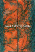 Emerald City Acrylester #58 (2 pc) Knife Scales  1/4" x 1 1/2" x 5" 4855 - Wood Acrylic Supply