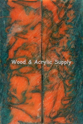 Emerald City Acrylester #58 (2 pc) Knife Scales  1/4