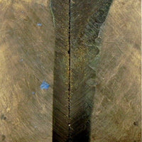 Alumilit Stabilized Buckeye Burl (2 pc) Knife Scales 1/4" x 1 3/4" x 6" - 1201 - Wood Acrylic Supply