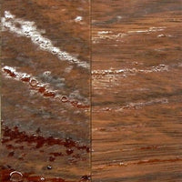 Zebrawood Cross Cut Stabilized (2 pc) Knife Scaless 1/4" x 1 1/2" x 6" - 2367
