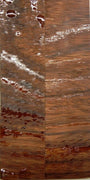 Zebrawood Cross Cut Stabilized (2 pc) Knife Scaless 1/4" x 1 1/2" x 6" - 2367