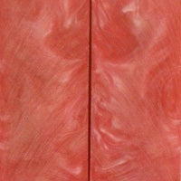Cotton Candy Inlace Acrylester #15 (2 pc) Knife Scaless  3/8"x1 1/2"x5"    001