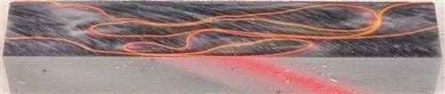 Midnight Racer Acrylic. #32 1 pc Pen Blank Short 3/4" x 2 7/8" to 3 7/8" - Wood Acrylic Supply